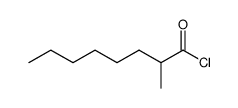 (+)-2-methyl octanoic acid chloride Structure
