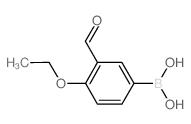 4-乙氧基-3-甲酰基苯硼酸结构式