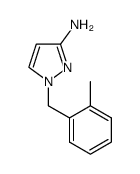 1-(2-methylbenzyl)-1H-pyrazol-3-amine Structure