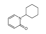 1-cyclohexylpyridin-2-one Structure