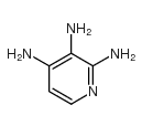 2,3,4-三氨基吡啶结构式