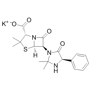 Hetacillin钾结构式