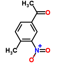 4'-甲基-3'-硝基苯乙酮结构式