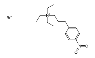 triethyl-[3-(4-nitrophenyl)propyl]azanium,bromide结构式