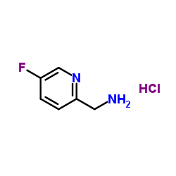 5-氟-2-吡啶甲胺结构式