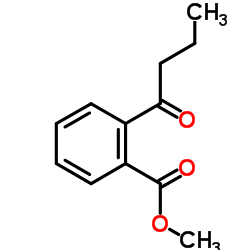 Methyl 2-butyrylbenzoate Structure