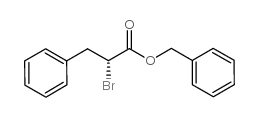 (R)-苄基 2-溴-3-苯基丙酸酯结构式