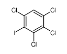 1,2,3,5-tetrachloro-4-iodobenzene结构式
