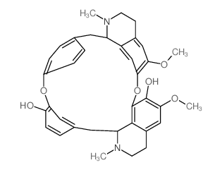 (1-beta)-6,6-Dimethoxy-2,2-dimethylberbaman-7,12-diol Structure