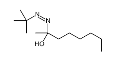 2-(tert-butyldiazenyl)octan-2-ol Structure