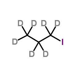 碘代丙烷-D7结构式