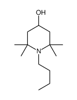1-butyl-2,2,6,6-tetramethylpiperidin-4-ol结构式