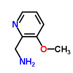 (3-甲氧基-2-吡啶)甲胺结构式
