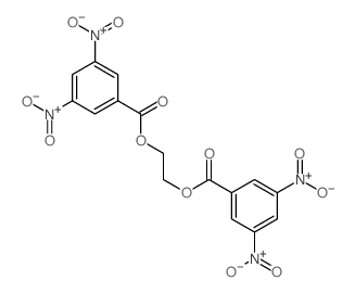 1,2-Ethanediol,1,2-bis(3,5-dinitrobenzoate) Structure