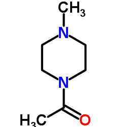 1-乙酰基-4-甲基哌嗪结构式