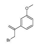 1-(3-bromoprop-1-en-2-yl)-3-methoxybenzene Structure