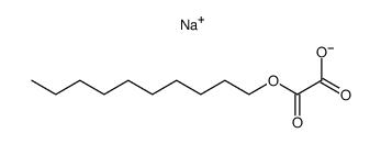 Sodium; decyloxycarbonyl-methanoate Structure