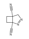 2,3-diaza-bicyclo[3.2.0]hept-2-ene-1,5-dicarbonitrile结构式