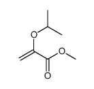 methyl 2-propan-2-yloxyprop-2-enoate Structure