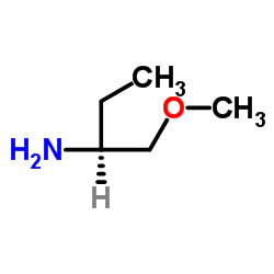 (2S)-1-Methoxy-2-butanamine Structure