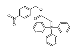 (4-nitrophenyl)methyl 2-(triphenyl-λ5-phosphanylidene)acetate结构式