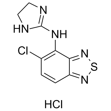 盐酸替扎尼定结构式