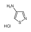 4-IsothiazolaMine,hydrochloride Structure