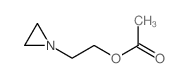1-Aziridineethanol,1-acetate结构式