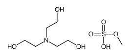 tris(2-hydroxyethyl)ammonium methyl sulphate结构式