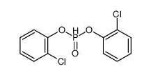 phosphonic acid bis-(2-chloro-phenyl ester)结构式