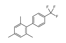1,3,5-trimethyl-2-[4-(trifluoromethyl)phenyl]benzene结构式