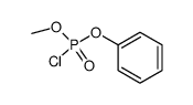 phenyl methyl chlorophosphate Structure