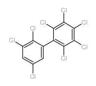 2,2',3,3',4,5,5',6-Octachlorobiphenyl Structure