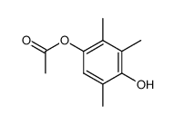 trimethylhydroquinone-1-monoacetate Structure