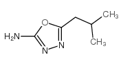 1,3,4-Oxadiazol-2-amine,5-(2-methylpropyl)-(9CI)结构式