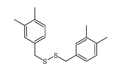 4-[[(3,4-dimethylphenyl)methyldisulfanyl]methyl]-1,2-dimethylbenzene Structure