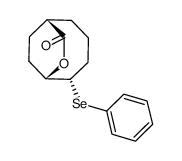 (1α,5β,6α)-5-(phenylseleno)-7-oxabicyclo[4.2.2]decan-8-one结构式