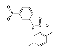 2,5-dimethyl-N-(3-nitrophenyl)benzenesulfonamide Structure
