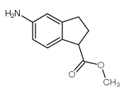5-Amino-2,3-dihydro-1H-indene-1-carboxylic acid methyl ester Structure