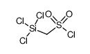 (trichlorosilyl)methanesulfonyl chloride Structure