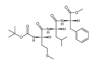 tert-butyloxycarbonyl-methionyl-leucyl-phenylalanine methyl ester picture