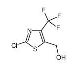 [2-chloro-4-(trifluoromethyl)-1,3-thiazol-5-yl]methanol Structure