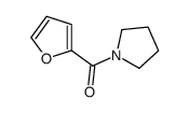 furan-2-yl(pyrrolidin-1-yl)methanone结构式