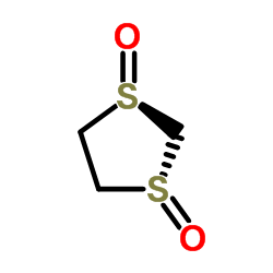 (1R,3R)-1,3-Dithiolane 1,3-dioxide Structure