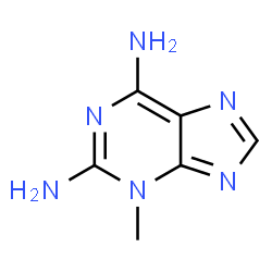 3H-Purine-2,6-diamine,3-methyl- Structure