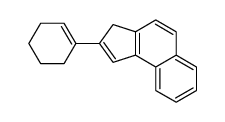 2-(cyclohexen-1-yl)-3H-cyclopenta[a]naphthalene结构式