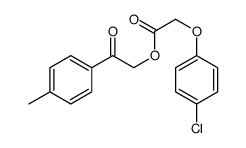 [2-(4-methylphenyl)-2-oxoethyl] 2-(4-chlorophenoxy)acetate Structure
