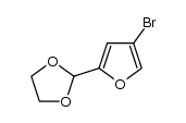 4-BROMOFURAN-2-CARBOXALDEHYDE ETHYLENE GLYCOL ACETAL picture