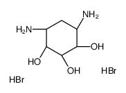 (1S,3R,4S,6R)-4,6-diaminocyclohexane-1,2,3-triol,dihydrobromide结构式