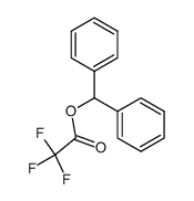 diphenylmethanol trifluoroacetate Structure